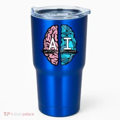 Deep Learning Artificial Intelligence Artificial Brain Gift Tumbler