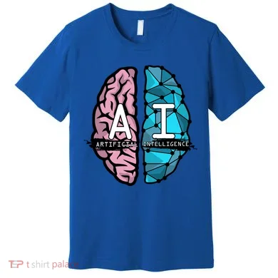 Deep Learning Artificial Intelligence Artificial Brain Gift Premium T-Shirt