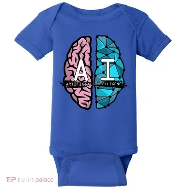 Deep Learning Artificial Intelligence Artificial Brain Gift Baby Bodysuit