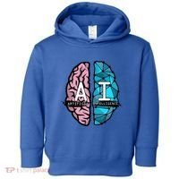 Deep Learning Artificial Intelligence Artificial Brain Gift Toddler Hoodie thumb 0