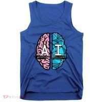 Deep Learning Artificial Intelligence Artificial Brain Gift Tank Top thumb 0