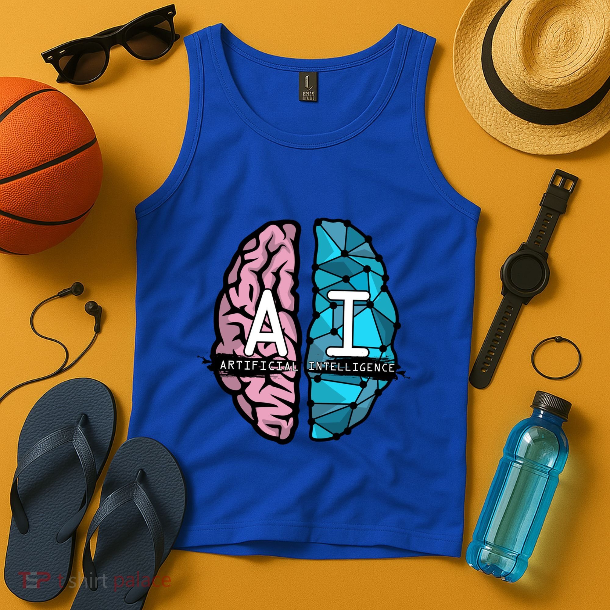 Deep Learning Artificial Intelligence Artificial Brain Gift Tank Top