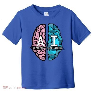 Deep Learning Artificial Intelligence Artificial Brain Gift Toddler T-Shirt