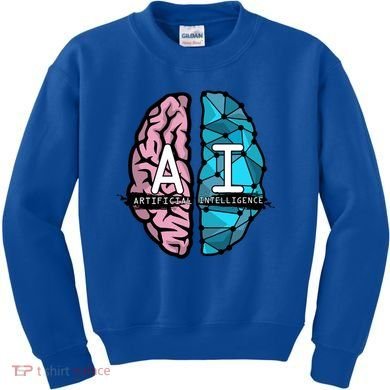 Deep Learning Artificial Intelligence Artificial Brain Gift Kids Sweatshirt