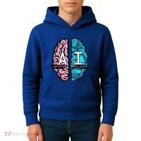 Deep Learning Artificial Intelligence Artificial Brain Gift Kids Hoodie thumb 4