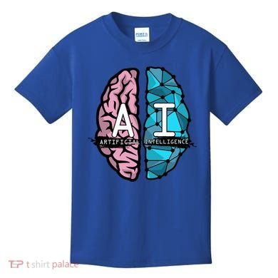 Deep Learning Artificial Intelligence Artificial Brain Gift Kids T-Shirt