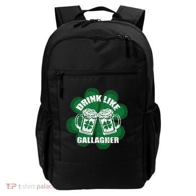 Drink Like A Gallagher Saint Patrick's Day Irish Backpack