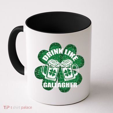 Drink Like A Gallagher Saint Patrick's Day Irish Coffee Mug