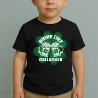 Drink Like A Gallagher Saint Patrick's Day Irish Toddler T-Shirt thumb 2