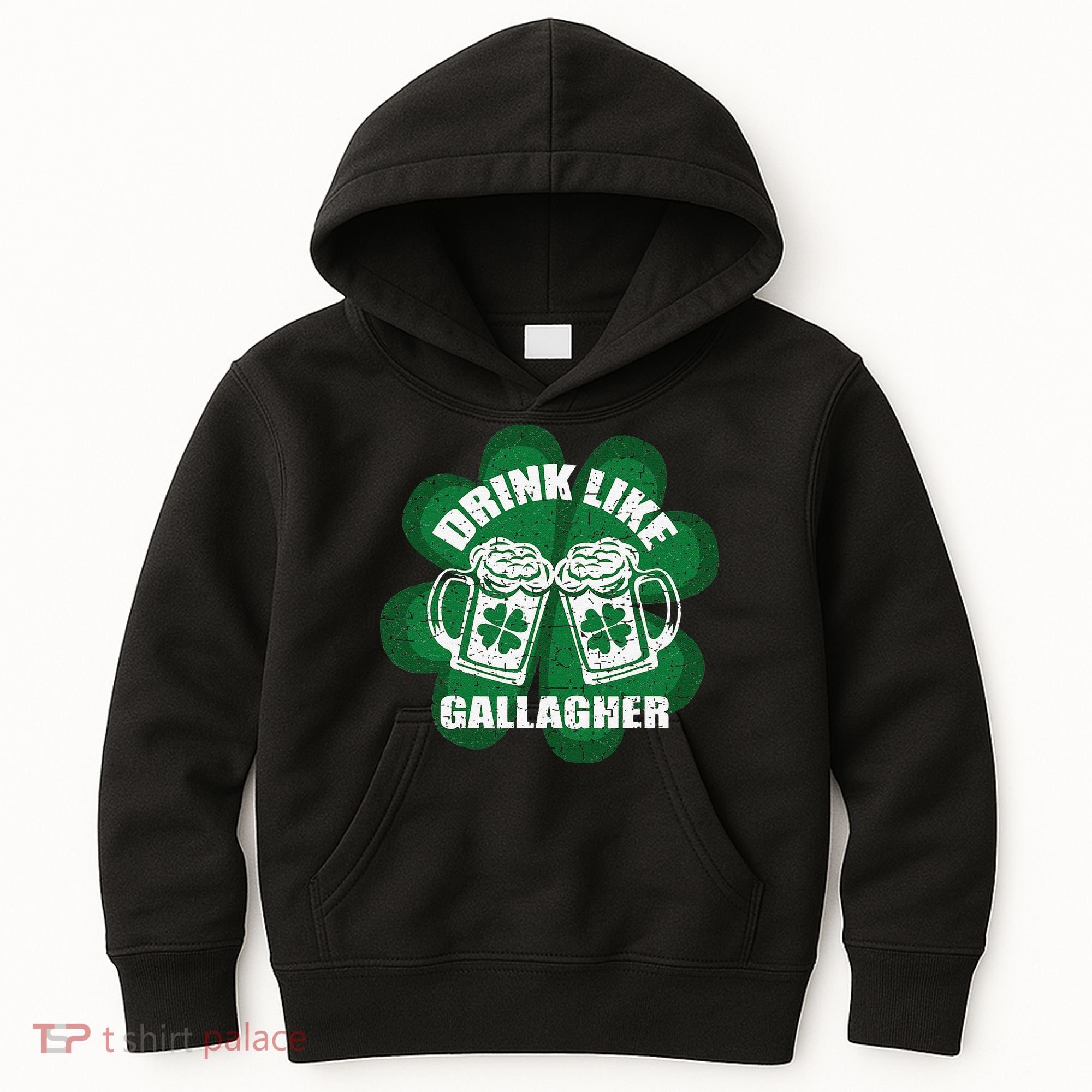 Drink Like A Gallagher Saint Patrick's Day Irish Kids Hoodie