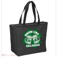 Drink Like A Gallagher Saint Patrick's Day Irish Tote Bag thumb 2