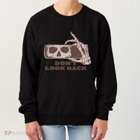 DonT Look Back Skeleton Car Mirror Transparent Women's Sweatshirt thumb 0