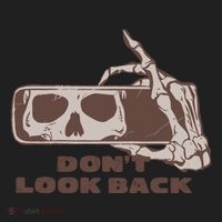 DonT Look Back Skeleton Car Mirror Transparent Women's Sweatshirt thumb 2