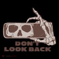 DonT Look Back Skeleton Car Mirror Transparent Backpack thumb 2