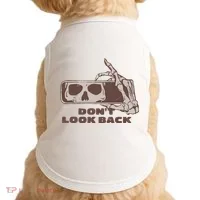DonT Look Back Skeleton Car Mirror Transparent Doggie Tank thumb 0
