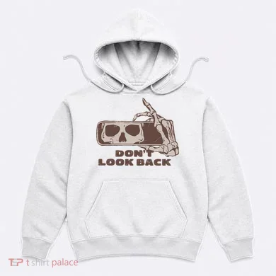 DonT Look Back Skeleton Car Mirror Transparent Hoodie