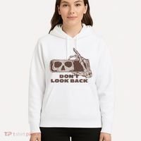 DonT Look Back Skeleton Car Mirror Transparent Hoodie thumb 5