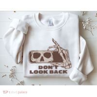 DonT Look Back Skeleton Car Mirror Transparent Sweatshirt thumb 2