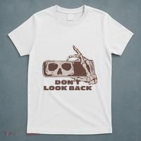 DonT Look Back Skeleton Car Mirror Transparent T-Shirt thumb 5