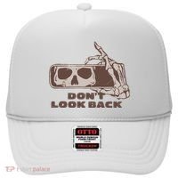 DonT Look Back Skeleton Car Mirror Transparent Hat thumb 0