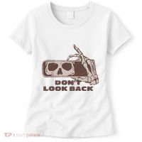 DonT Look Back Skeleton Car Mirror Transparent Women's T-Shirt thumb 0
