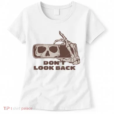 DonT Look Back Skeleton Car Mirror Transparent Women's T-Shirt