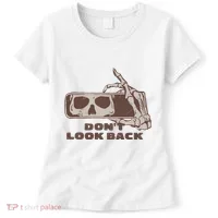 DonT Look Back Skeleton Car Mirror Transparent Women's T-Shirt thumb 0