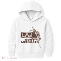 DonT Look Back Skeleton Car Mirror Transparent Kids Hoodie thumb 0