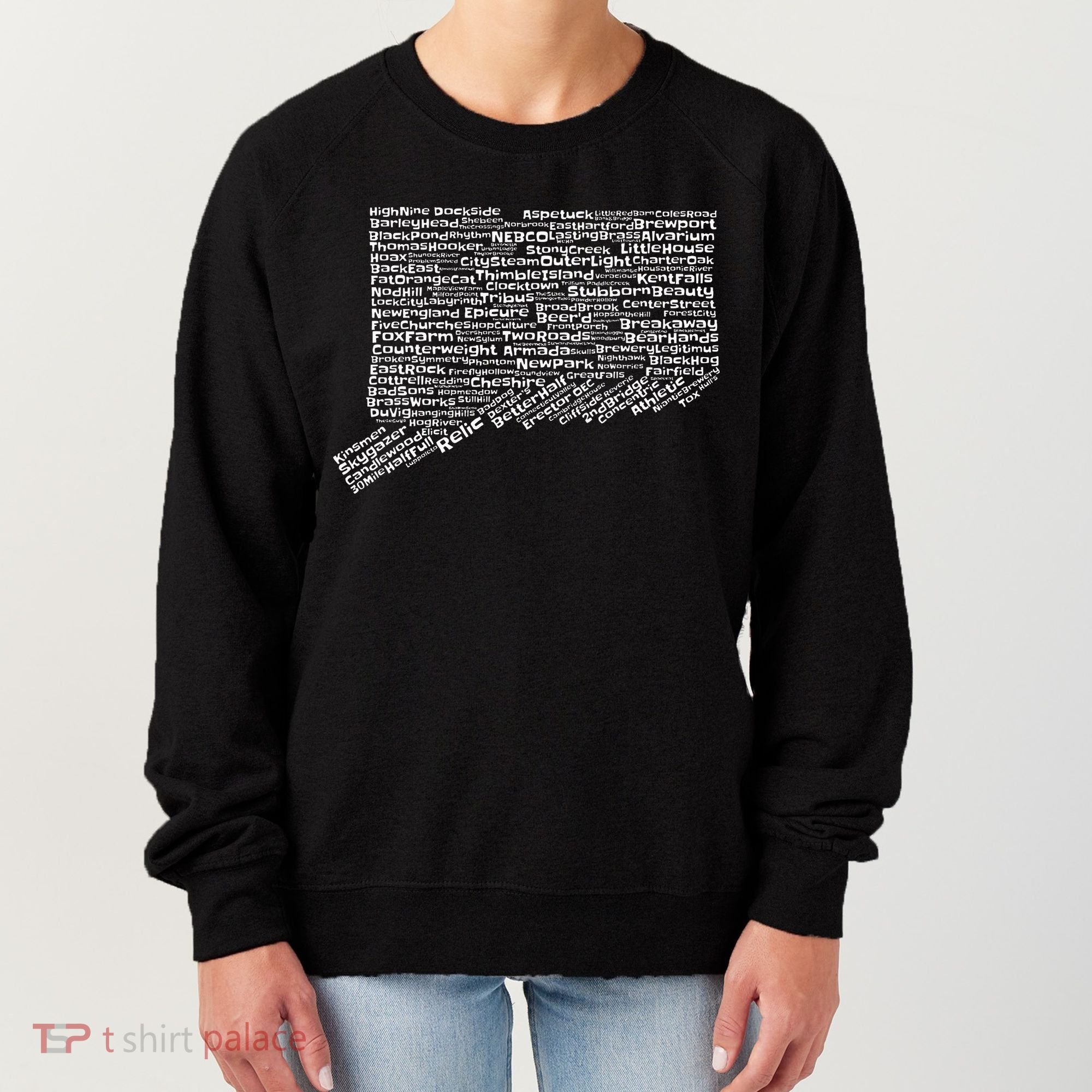 Drink Local Connecticut Breweries Women's Sweatshirt