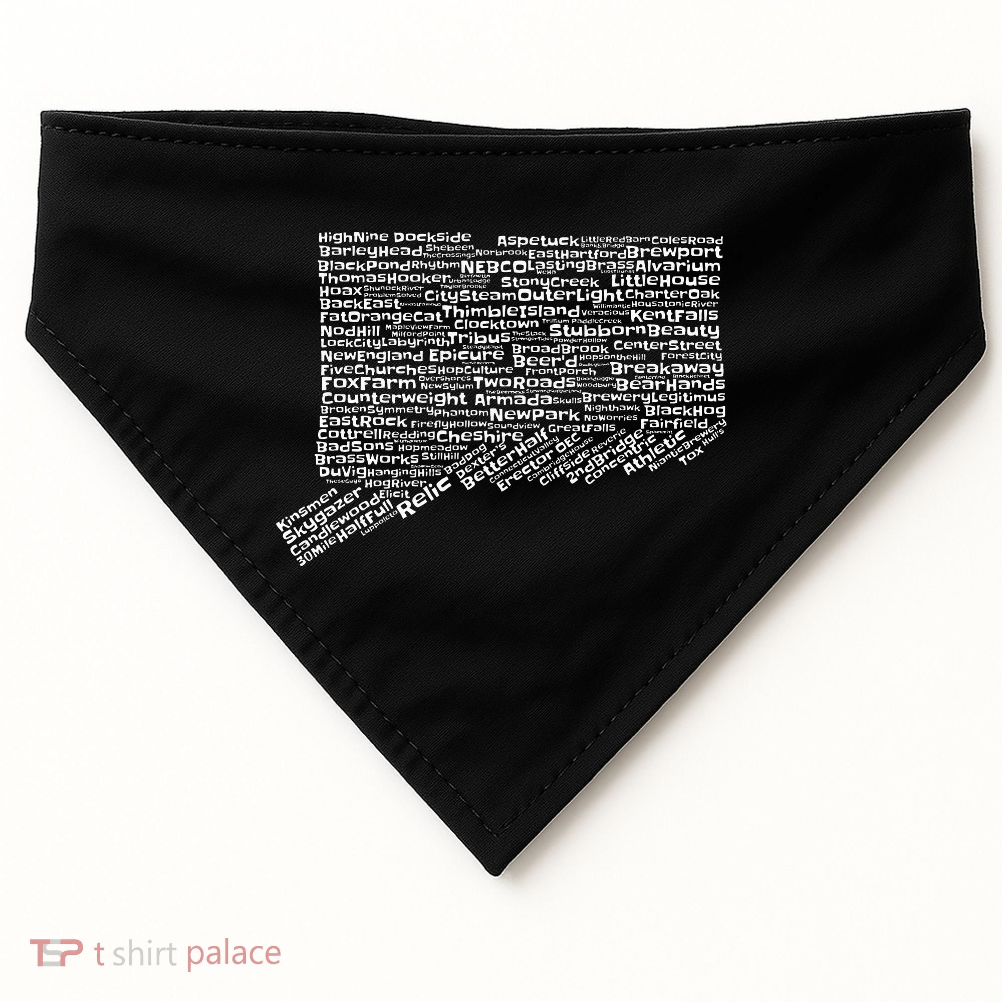 Drink Local Connecticut Breweries USA-Made Doggie Bandana