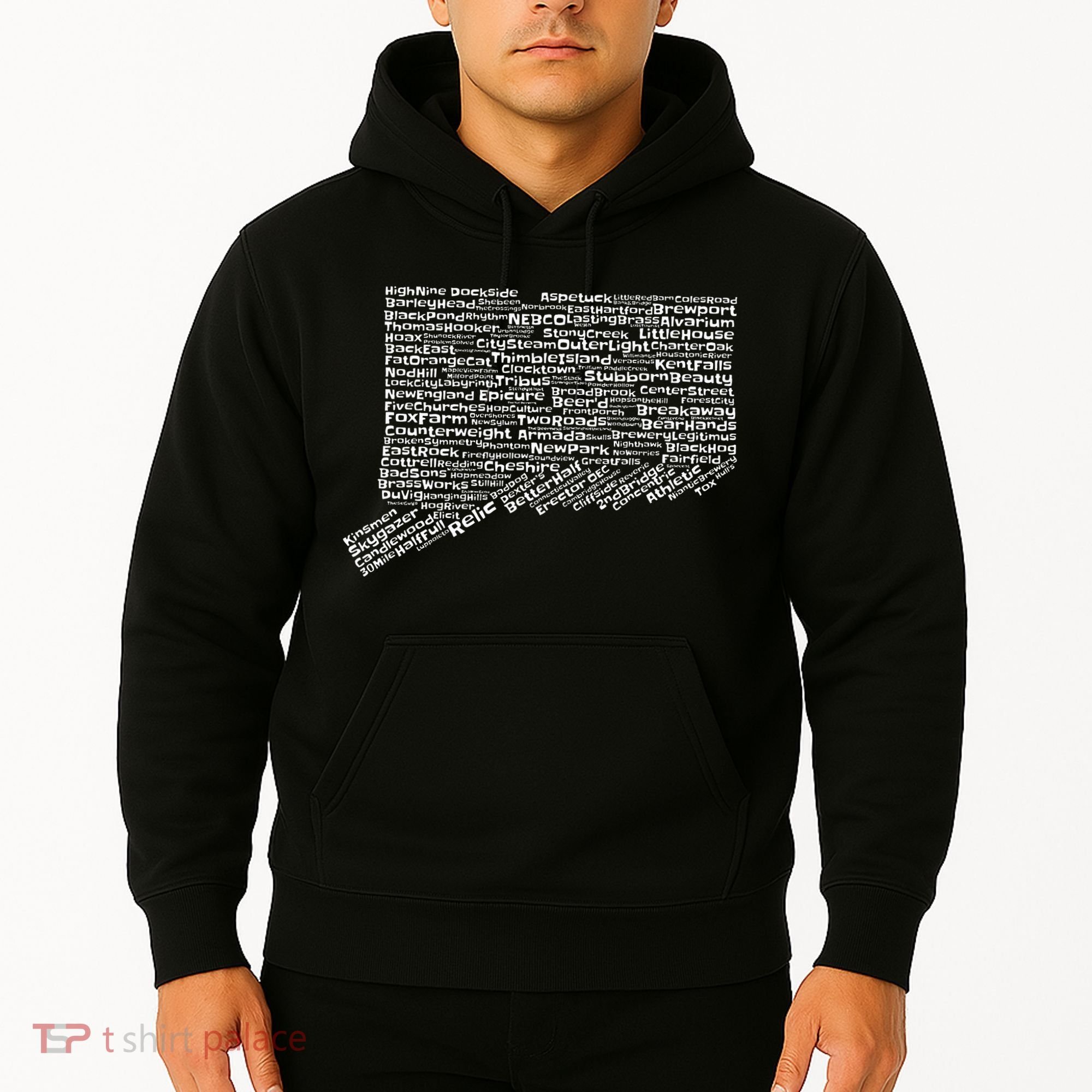 Drink Local Connecticut Breweries Hoodie