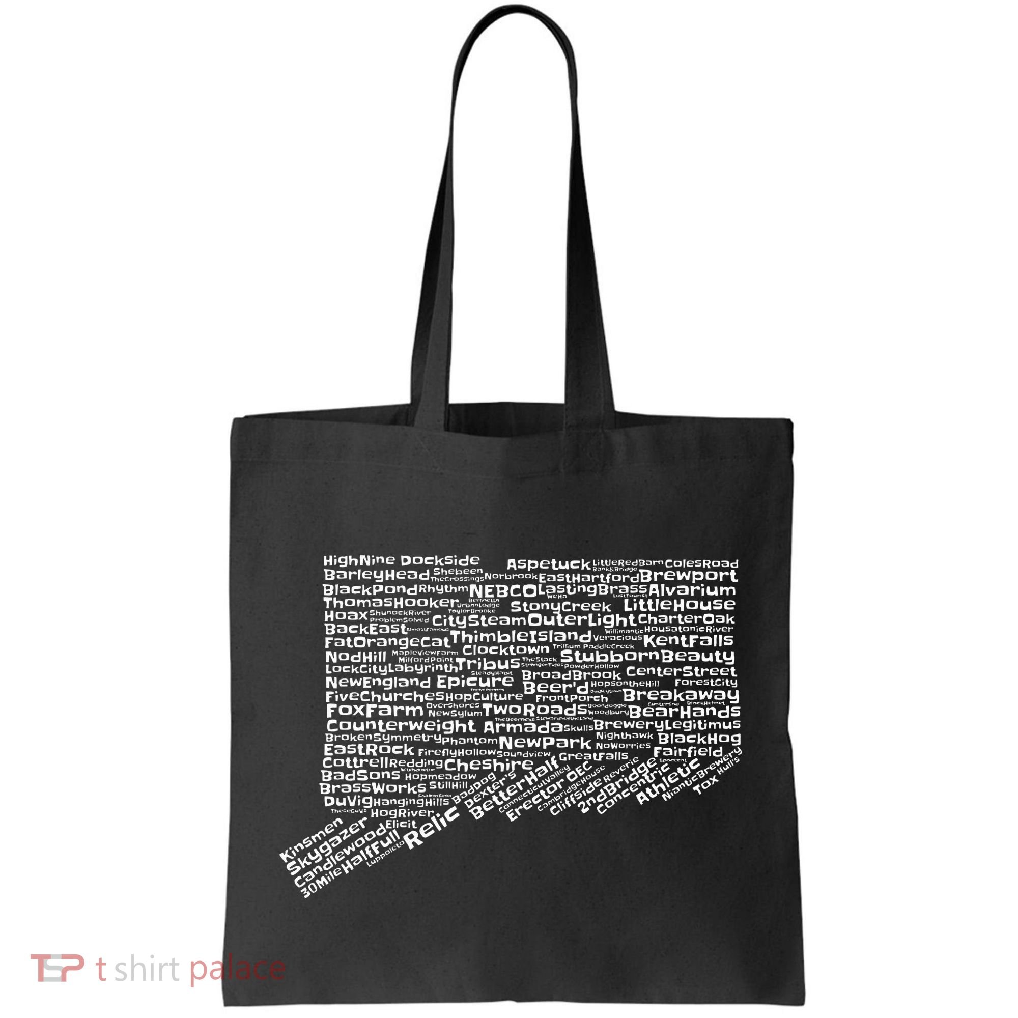 Drink Local Connecticut Breweries Tote Bag