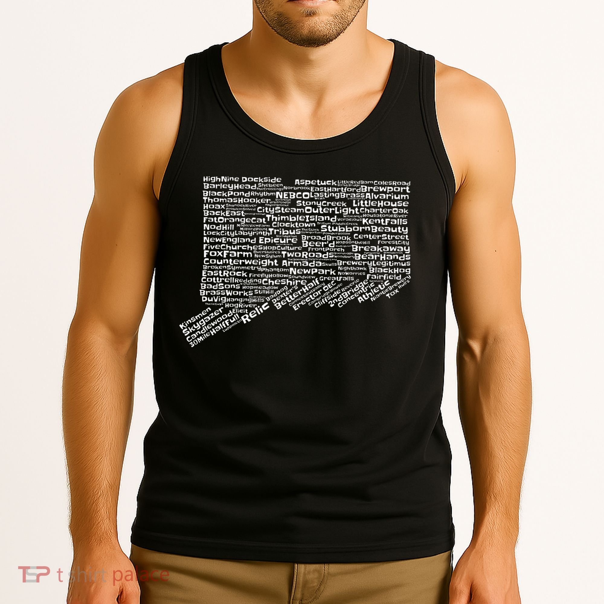 Drink Local Connecticut Breweries Tank Top