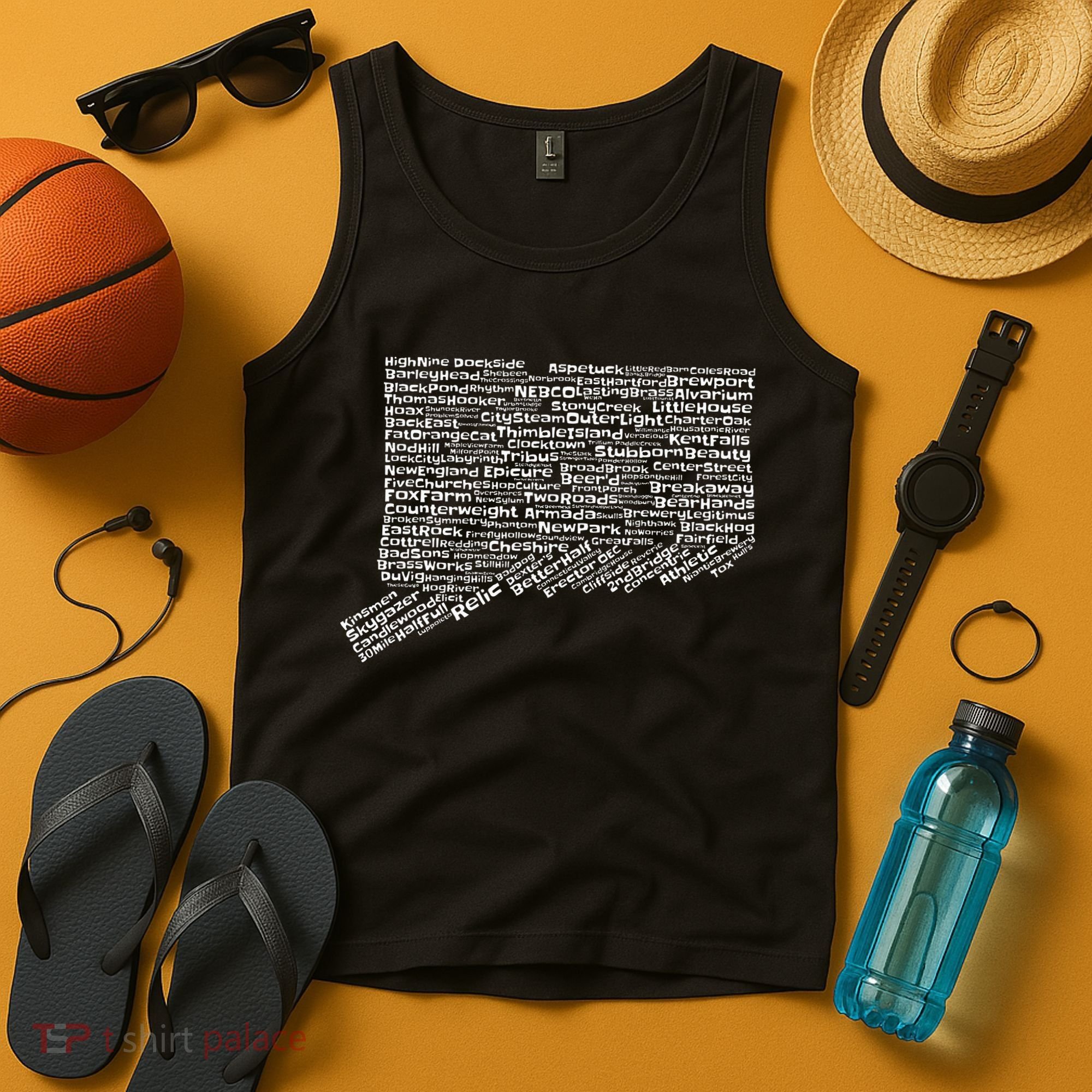 Drink Local Connecticut Breweries Tank Top
