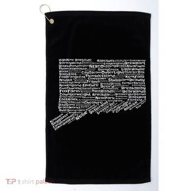 Drink Local Connecticut Breweries Golf Towel