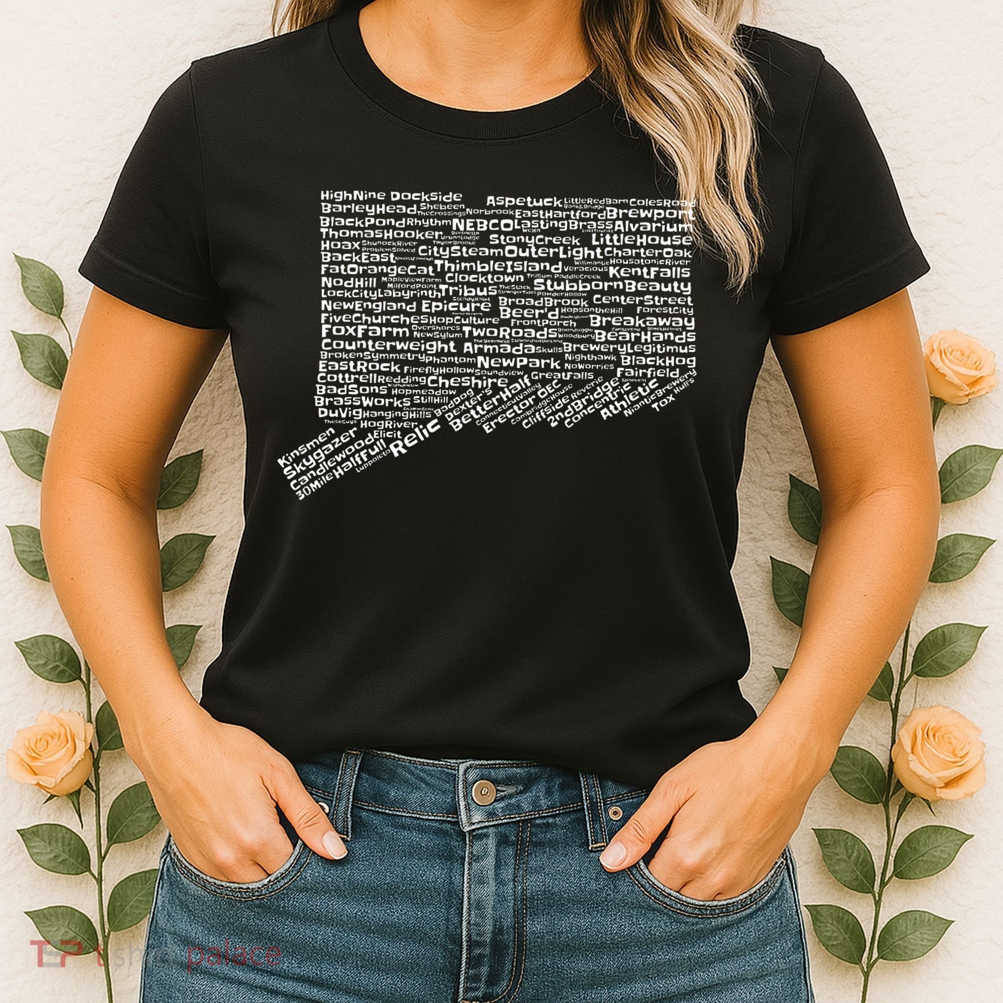 Drink Local Connecticut Breweries Women's T-Shirt