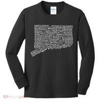 Drink Local Connecticut Breweries Kids Long Sleeve Shirt thumb 0