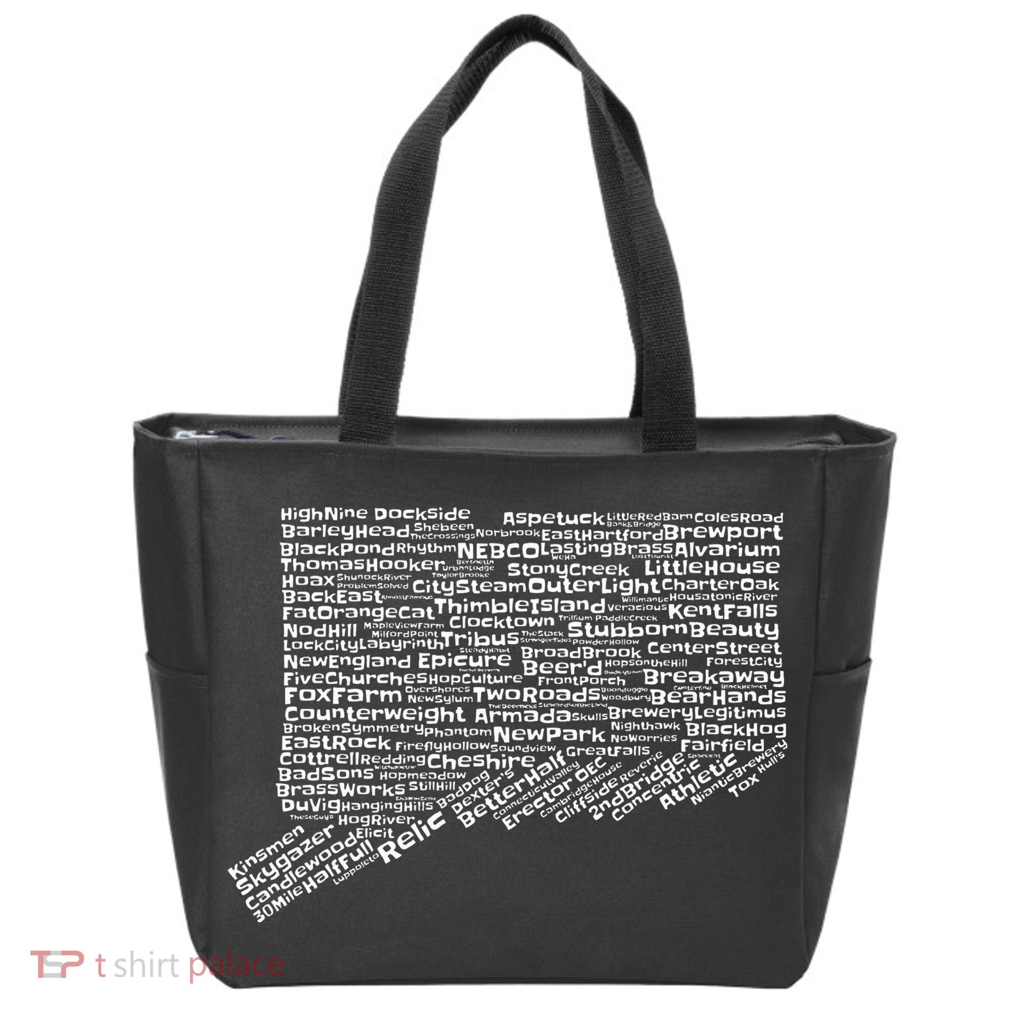 Drink Local Connecticut Breweries Tote Bag