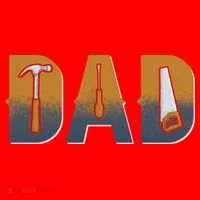 Dad Life Construction Fathers Day Builder Santa Hat thumb 1