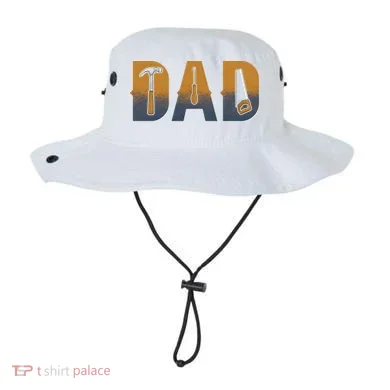 Dad Life Construction Fathers Day Builder Bucket Hat