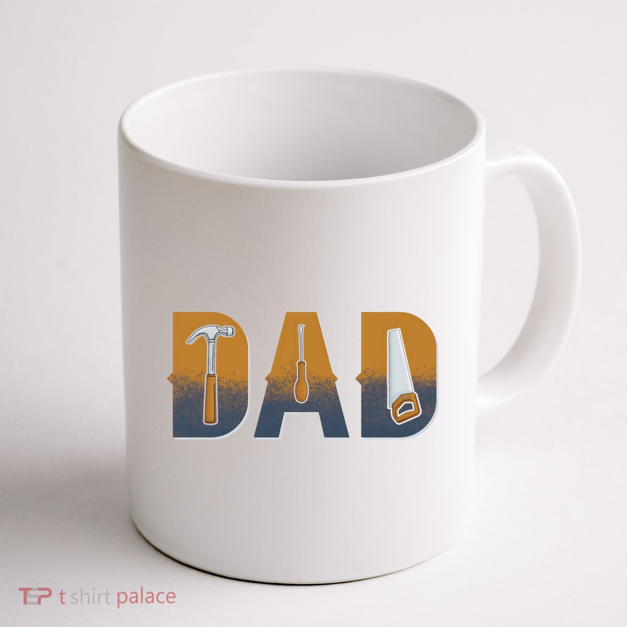 Dad Life Construction Fathers Day Builder Coffee Mug