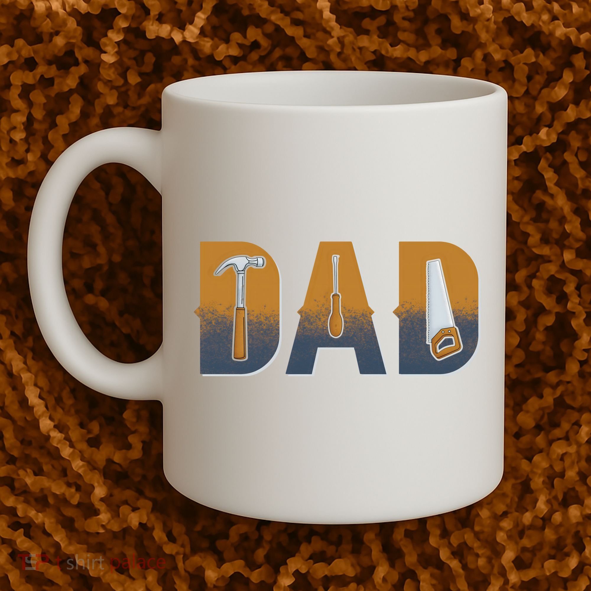 Dad Life Construction Fathers Day Builder Coffee Mug
