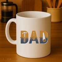 Dad Life Construction Fathers Day Builder Coffee Mug thumb 4