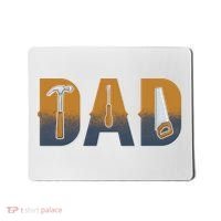 Dad Life Construction Fathers Day Builder Mousepad thumb 0