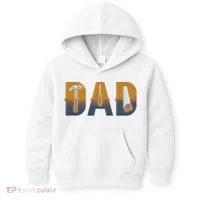 Dad Life Construction Fathers Day Builder Kids Hoodie thumb 0