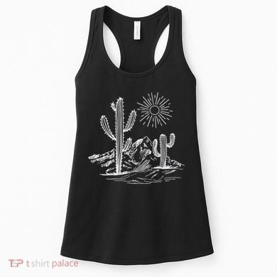 Desert Life Cactus Women's Tank Top
