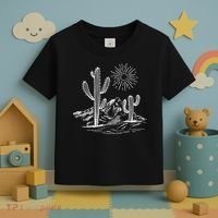 Desert Life Cactus Toddler T-Shirt thumb 3