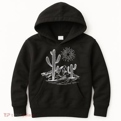 Desert Life Cactus Kids Hoodie