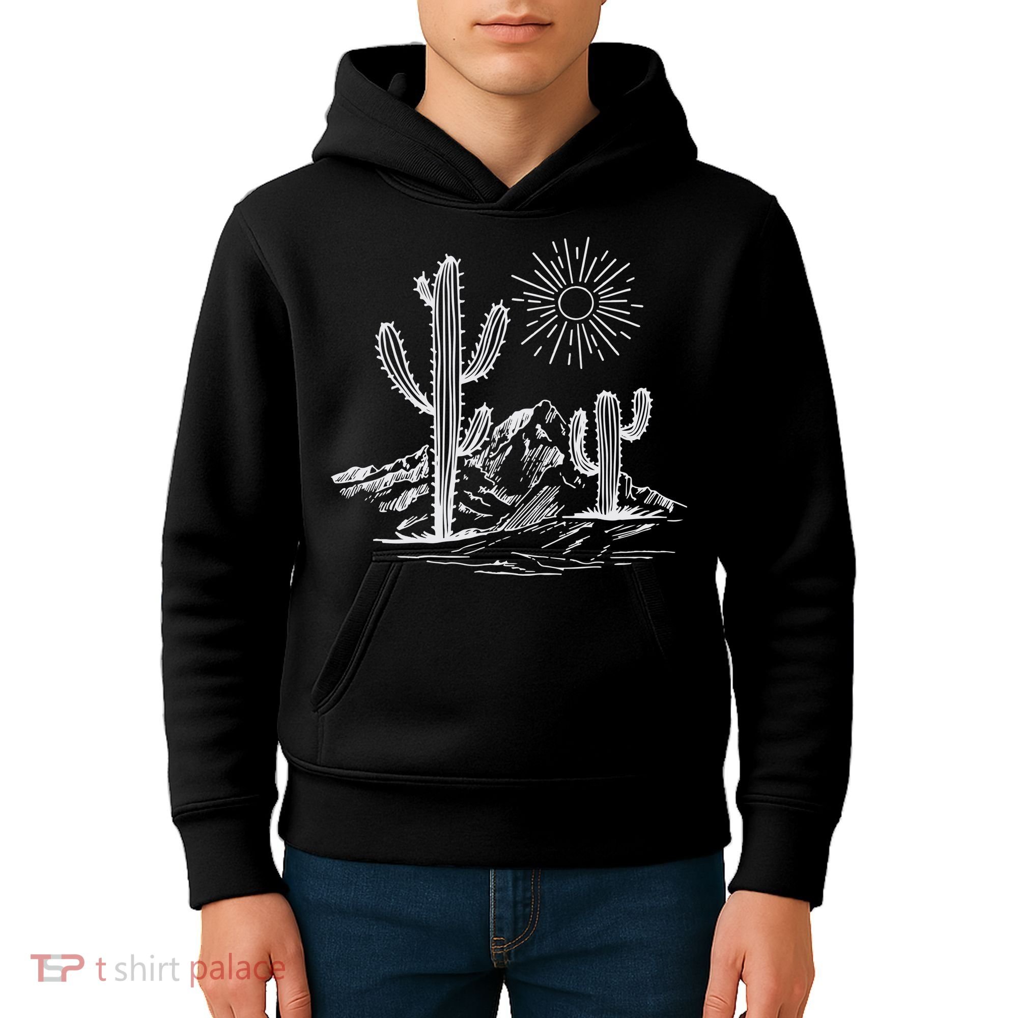 Desert Life Cactus Kids Hoodie
