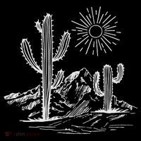 Desert Life Cactus Kids Long Sleeve Shirt thumb 2